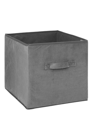 Cube de rangement pliable - 31 x 31 x 31 cm - Gris