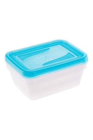 3 boîtes de conservation sans BPA - 500 ml