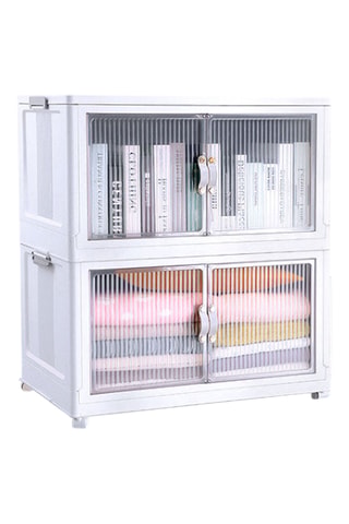 Armoire de rangement à roulettes - 45 x 81 x 27 cm