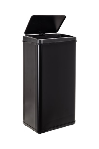 Poubelle intelligente en acier inoxydable - 60 l - 35,5 x 26 x 79,5 cm