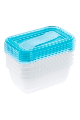 5 boîtes de conservation sans BPA - 500 ml