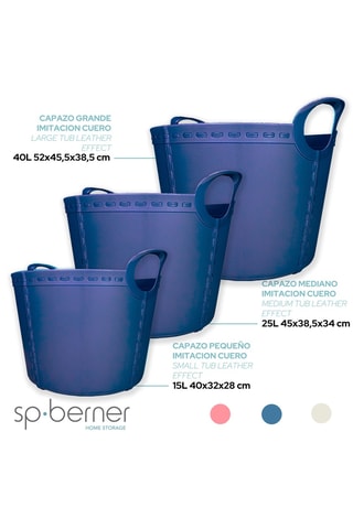 Panier de rangement - 45 x 38,5 x 34 cm - Violet