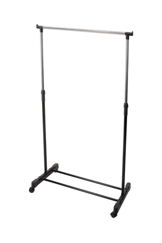 Porte-manteau à roulettes - 80 x 90-160 x 43 cm