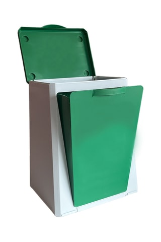 Poubelle de tri sélectif - 10 l - 30 x 25,5 x 39,2 cm