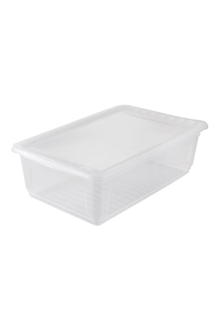 Boîte de rangement Sans BPA - 30 l - Blanc