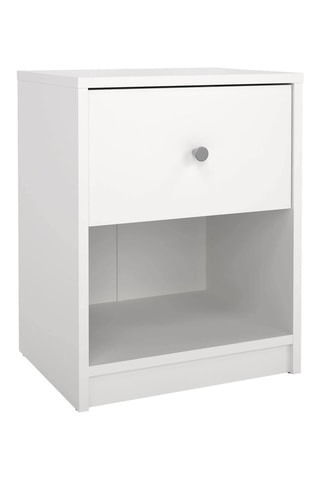 Table de chevet 1 tiroir en bois - 37,9 x 48,4 x 30,1 cm