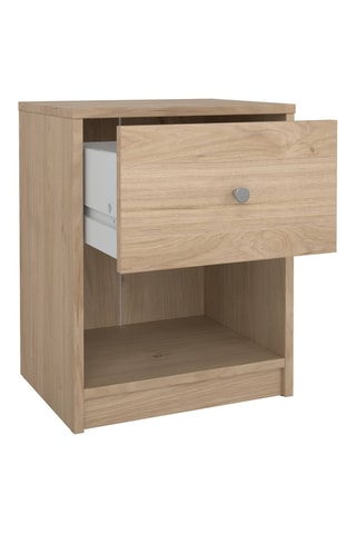 Table de chevet 1 tiroir en bois - 37,9 x 48,4 x 30,1 cm