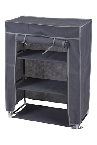 Armoire à chaussures 1 porte - 60 x 80 x 30 cm