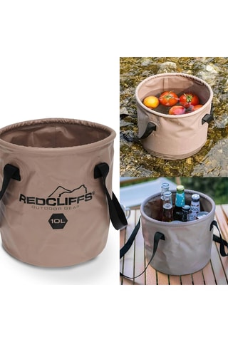 Seau - 10 l - Marron