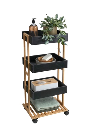 Étagère à roulettes - 40 x 87,5 x 30 cm