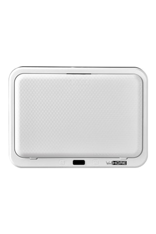 Poubelle de tri en acier inoxydable - 2 x 15 l - Blanc
