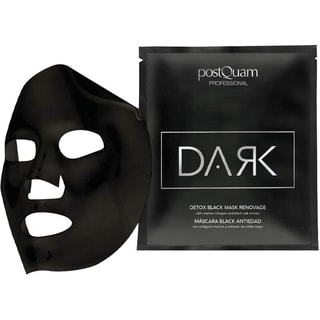 Masque en tissu noir - Voile détox - Renovate - 20 ml
