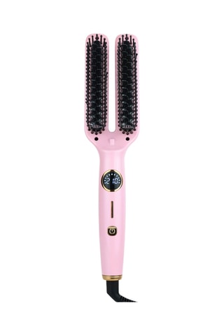 Double brosse lissante