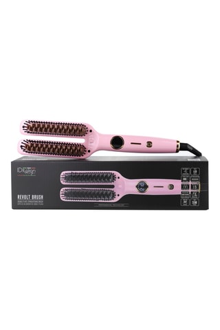 Double brosse lissante