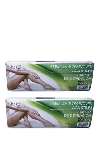 100 bandes dépilatoires - Tout type de peau - 22 x 7 cm