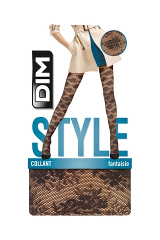 Collant Style - 29 deniers - Noir