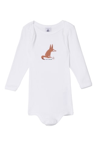 3 bodys - Vieux rose et blanc