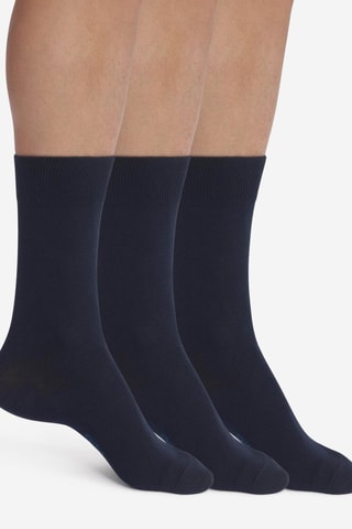 12 paires de chaussettes Coton Nice Price - Bleu marine