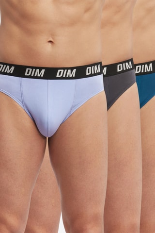3 slips Regul Activ - Ciel, bleu et gris