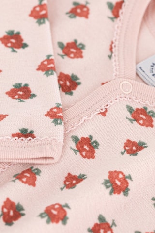 Grenouillère en velours - Rose
