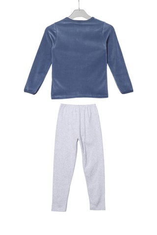Pyjama - Bleu et gris