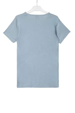 2 t-shirts - Blanc et bleu