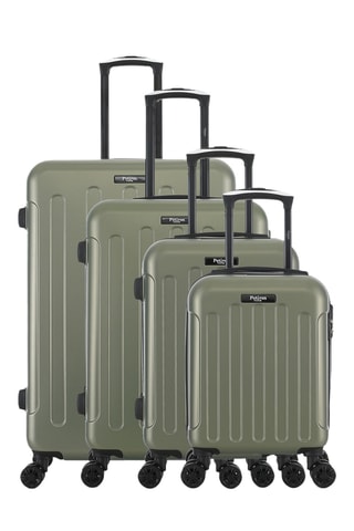 Set de 4 valises Concorde (XS/S/M/L) - 47/57,5/67/76,5 cm - Kaki