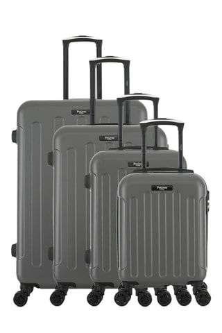 Set de 4 valises Concorde (XS/S/M/L) - 47/57,5/67/76,5 cm - Gris