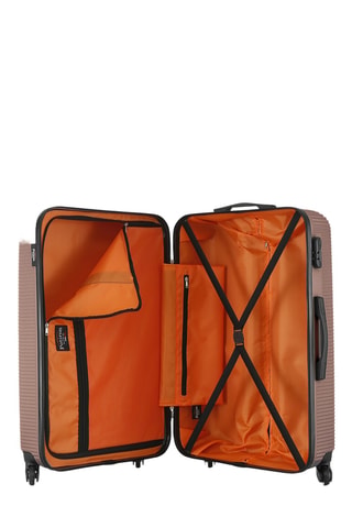 Set de 4 valises Opéra (XS/S/M/L) - 47/57,5/67/76,5 cm - Rose