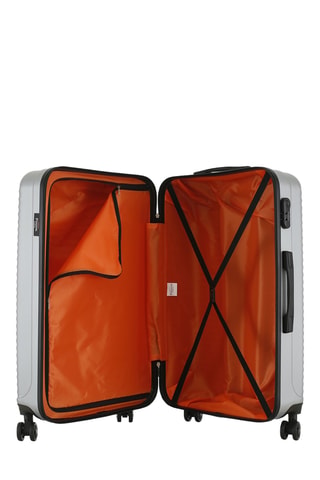 Valise grand volume Montparnasse  (L) - 76,5 cm - Argenté