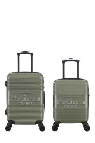 Valise cabine low-cost et valise cabine (XS/S) - 47/57,5 cm - Kaki
