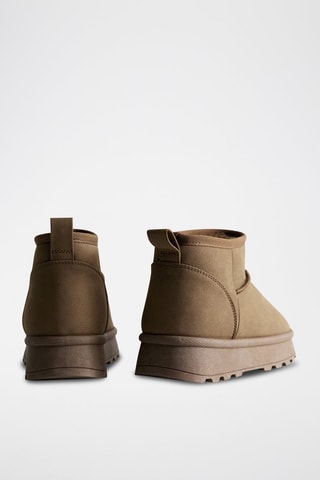 Bottines fourrées - Marron