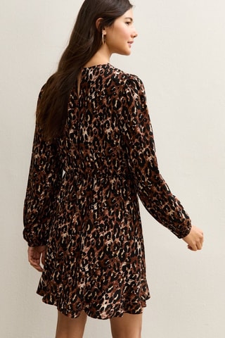 Robe patineuse - Marron