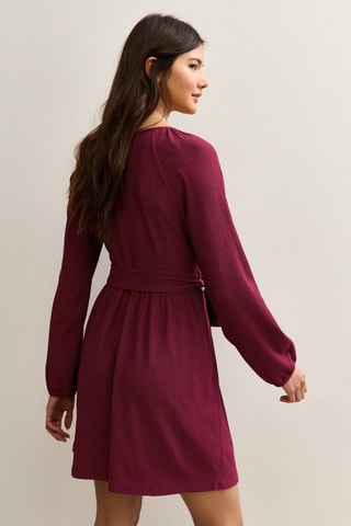 Robe droite - Bordeaux