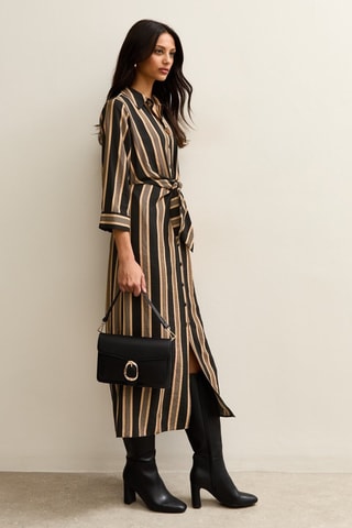 Robe chemise - Marron