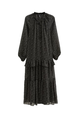 Robe volantée - Noir