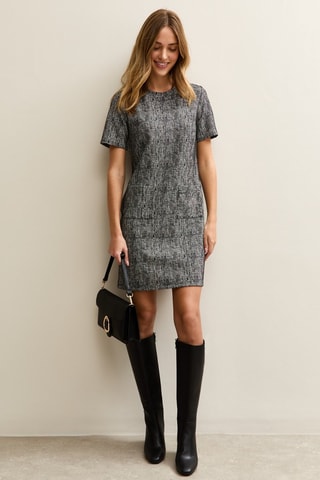 Robe droite - Gris