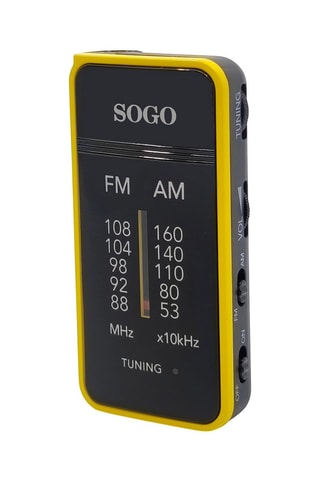 Pocketradio - Geel