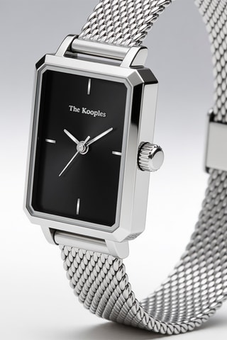 Montre à quartz en acier - Argenté