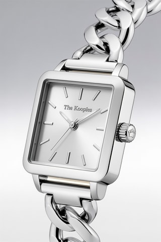 Montre à quartz en acier - Argenté