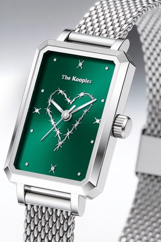 Montre à quartz en acier - Argenté