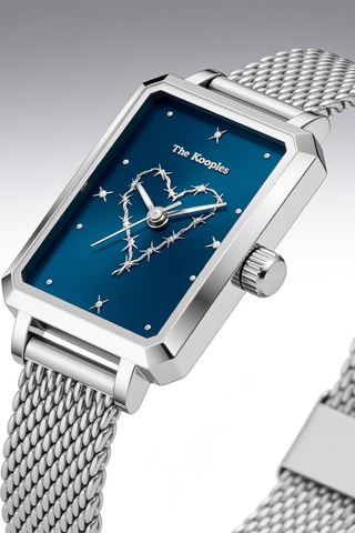 Montre à quartz en acier - Argenté