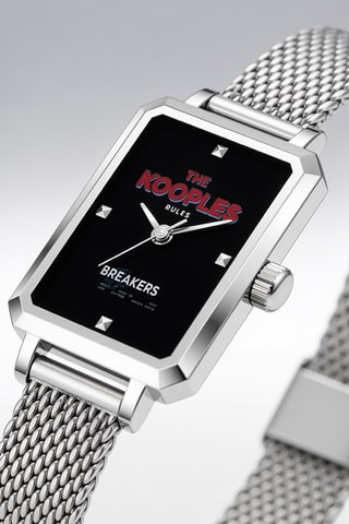 Montre à quartz  en acier - Argenté