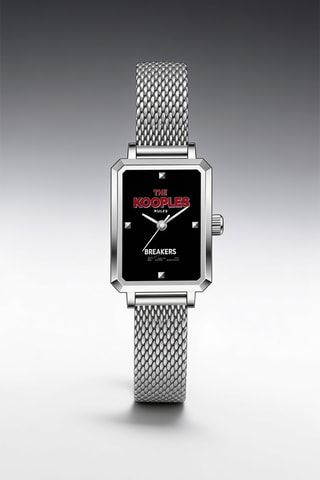Montre à quartz  en acier - Argenté