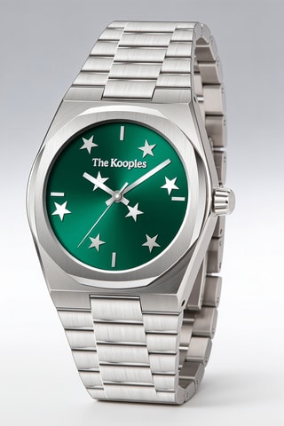 Montre STARS à quartz en acier - Argenté