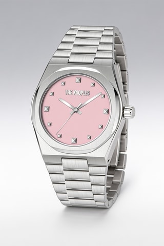 Montre à quartz en acier - Argenté