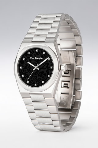 Montre à quartz en acier - Argenté