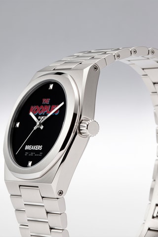 Montre à quartz en acier - Argenté