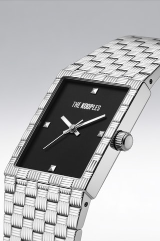 Montre à quartz en acier - Argenté