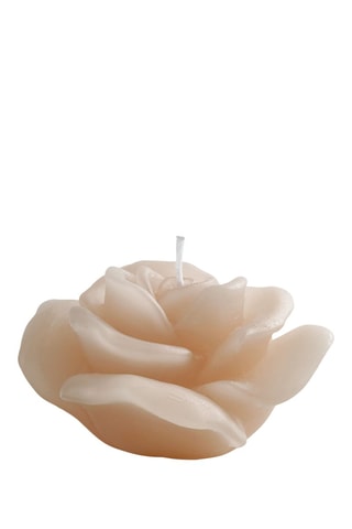 6 velas decorativas perfumadas - Rosa y blanco